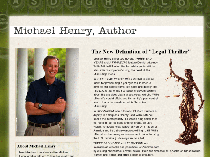 www.michaelhenryauthor.com