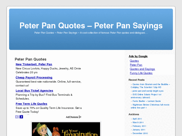 www.peterpanquotes.com