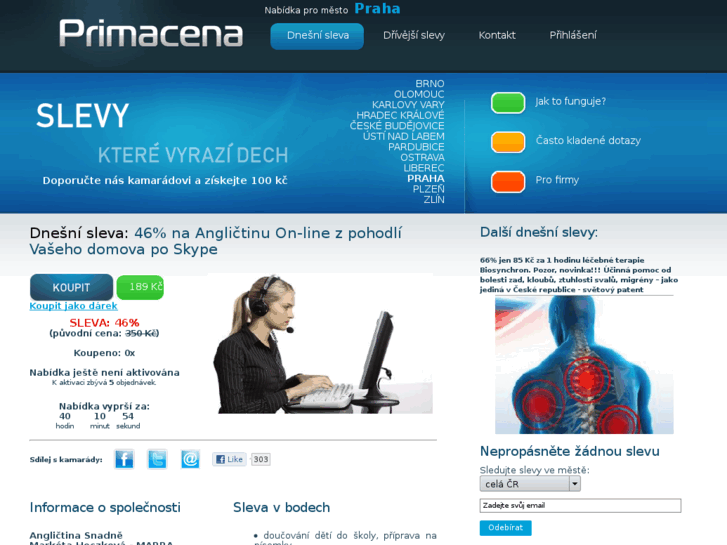 www.primacena.cz