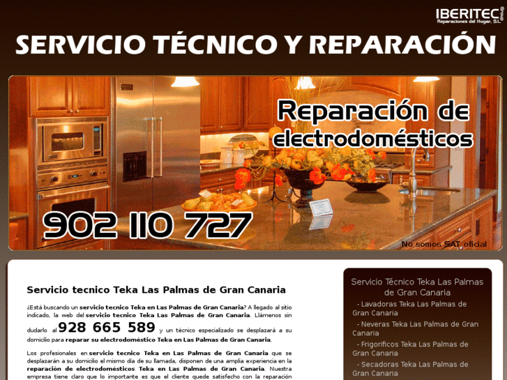 www.serviciotecnicotekalaspalmasdegrancanarias.com