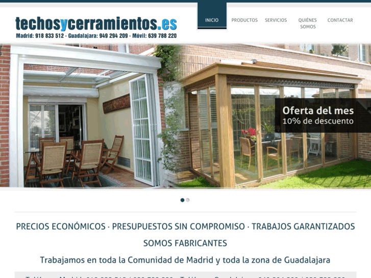 www.techosycerramientos.es