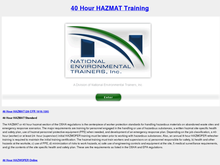 www.40hourhazmattraining.com