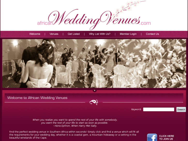 www.africanweddingvenues.com