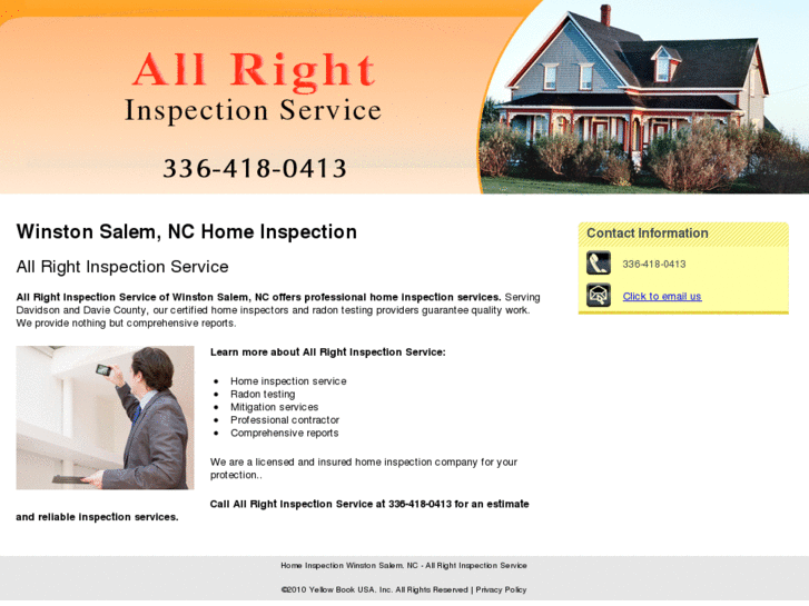 www.allrightinspectionservice.net