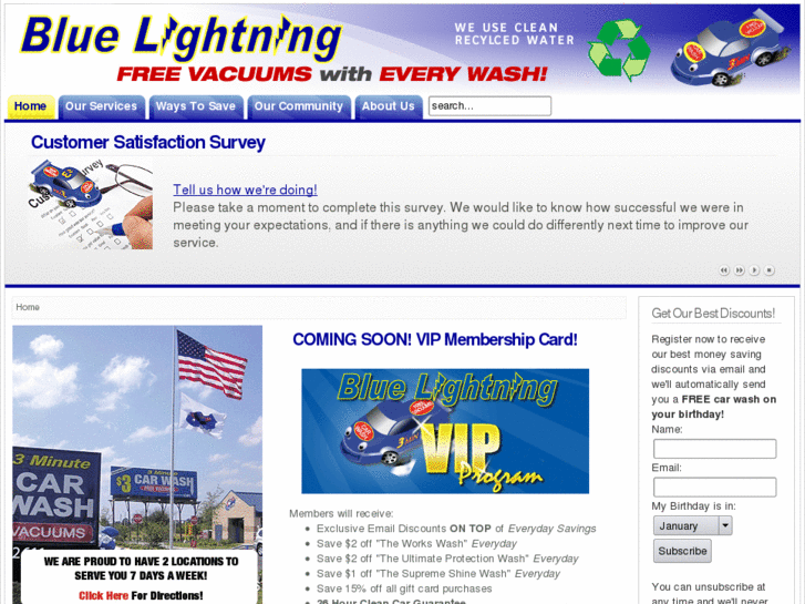 www.bluelightningcarwash.com