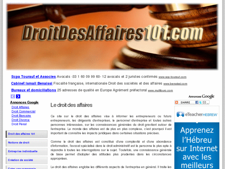 www.droitdesaffaires101.com