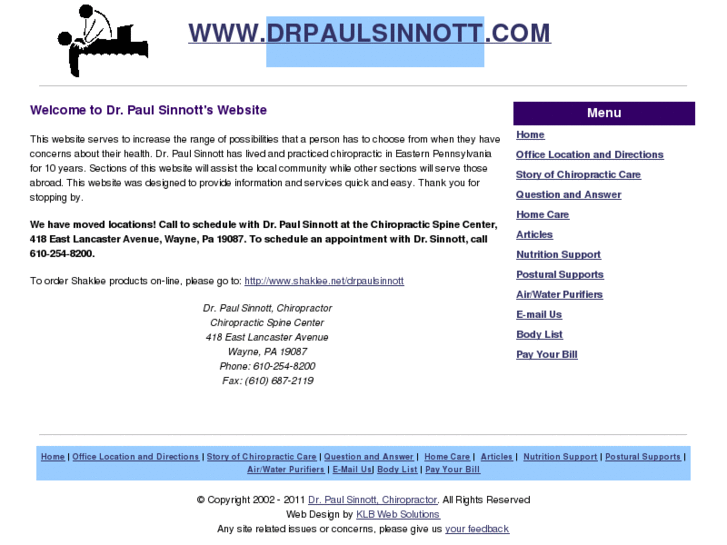 www.drpaulsinnott.com