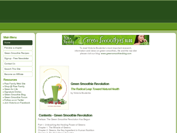 www.greensmoothierevolution.com