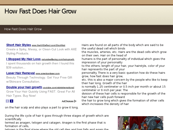 www.howfastdoeshairgrow.info