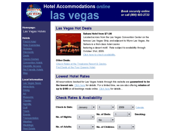 www.lasvegashotelaccommodations.com