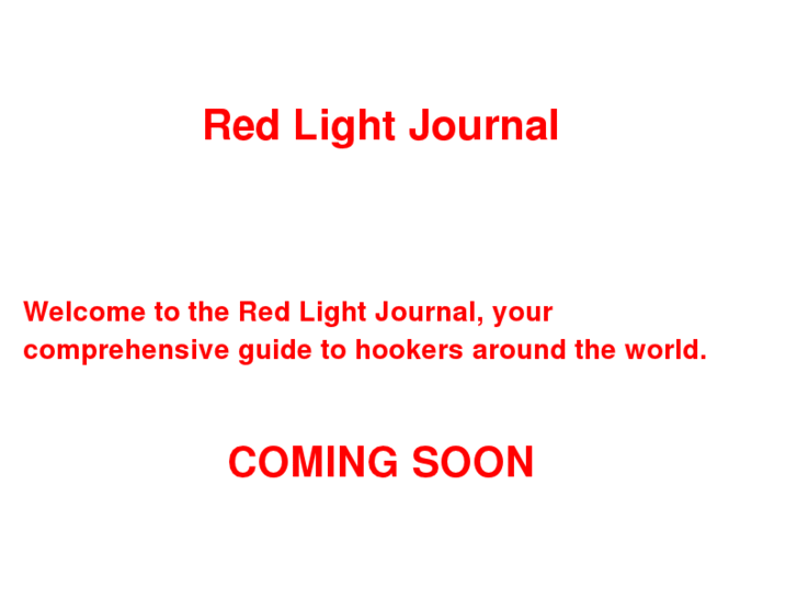 www.redlightjournal.com