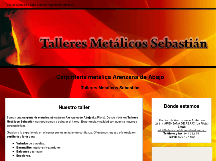 www.talleresmetalicossebastian.com