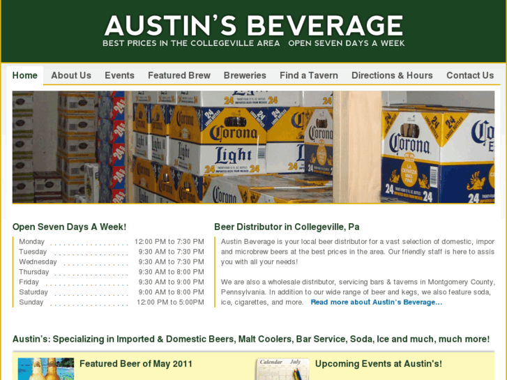 www.austinsbeverage.com