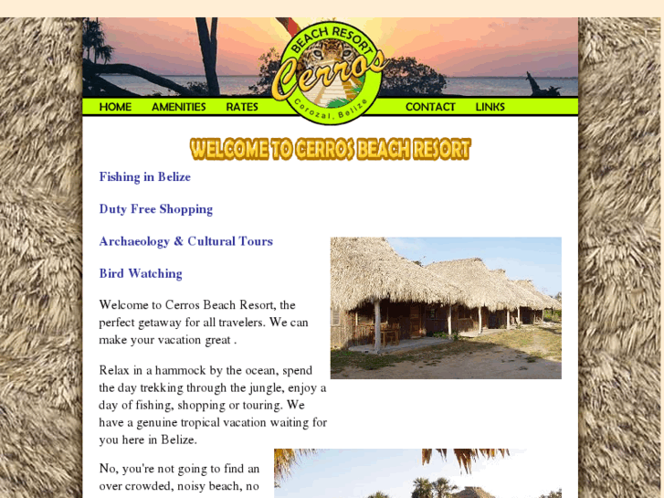 www.cerrosbeachresort.biz