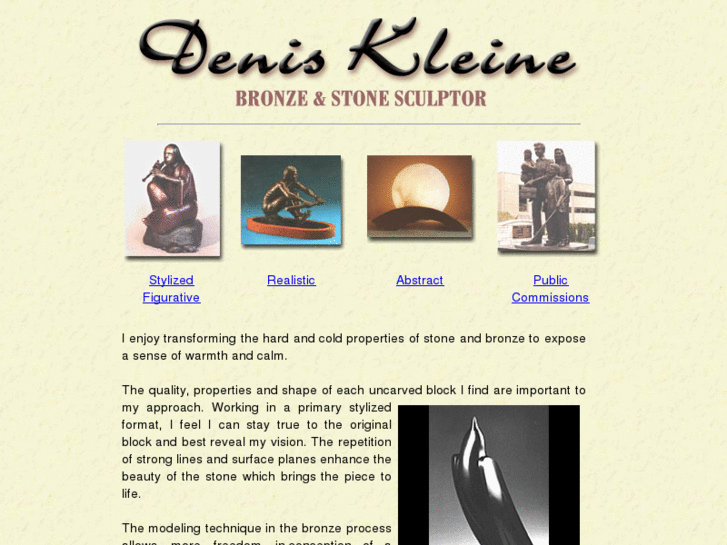 www.deniskleinesculptor.com