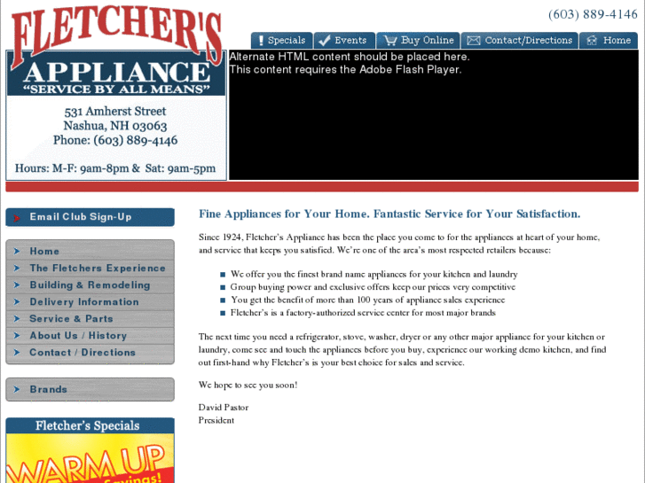 www.fletchersappliance.com