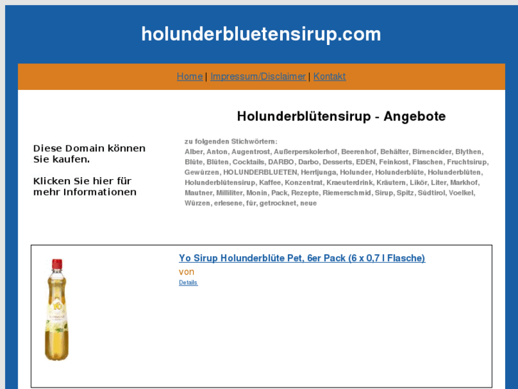 www.holunderbluetensirup.com