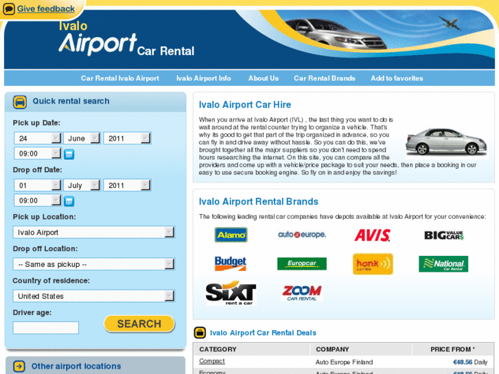 www.ivaloairportcarhire.com