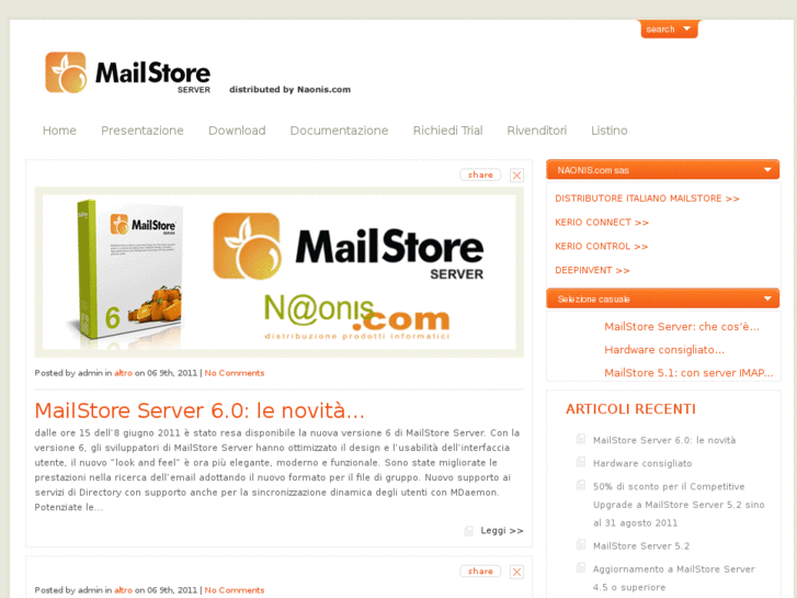 www.mailstoreserver.it