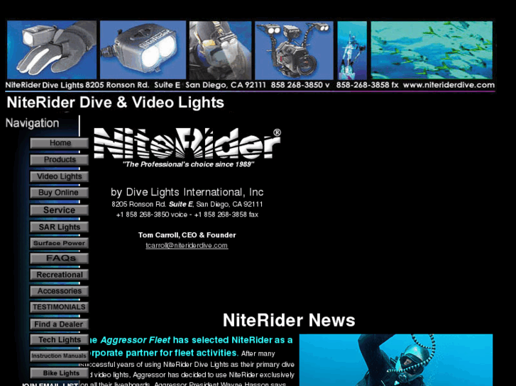 www.niteriderdive.com