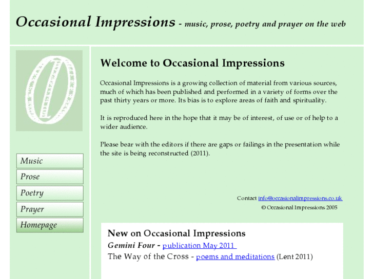 www.occasionalimpressions.co.uk