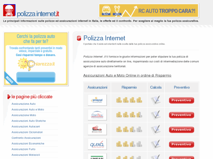 www.polizzainternet.it