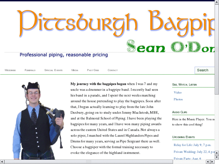 www.seanodonnellbagpiper.com