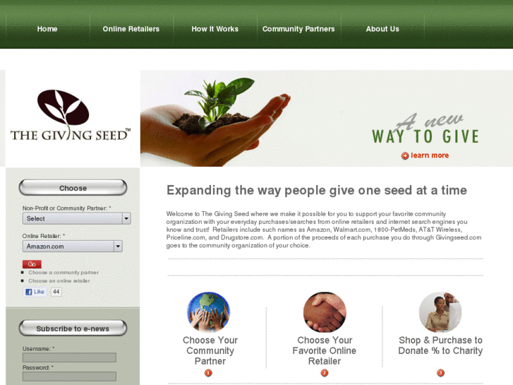 www.thegivingseed.com