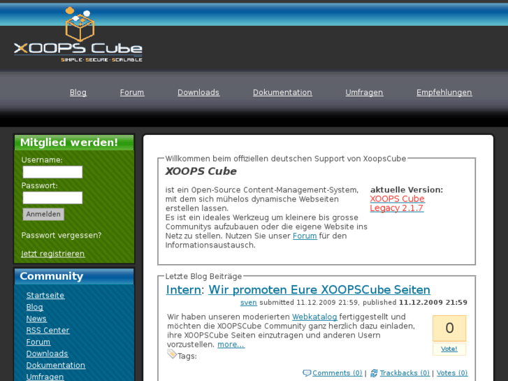 www.xoopscube.de