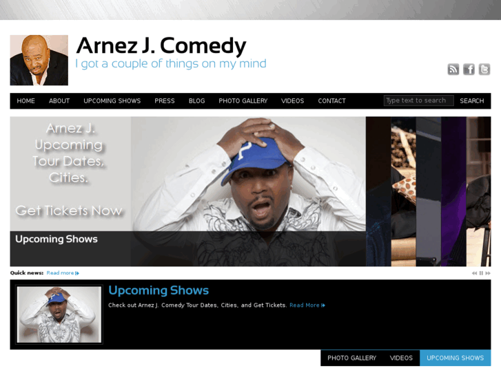 www.arnezjcomedy.com