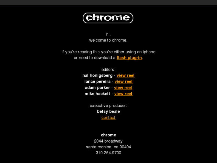www.chrome.tv