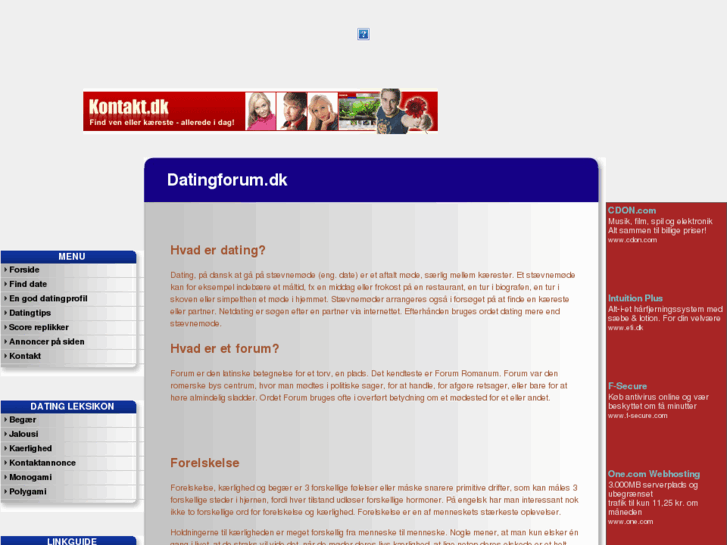 www.datingforum.dk