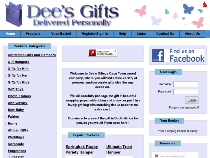 www.deesgifts.co.za