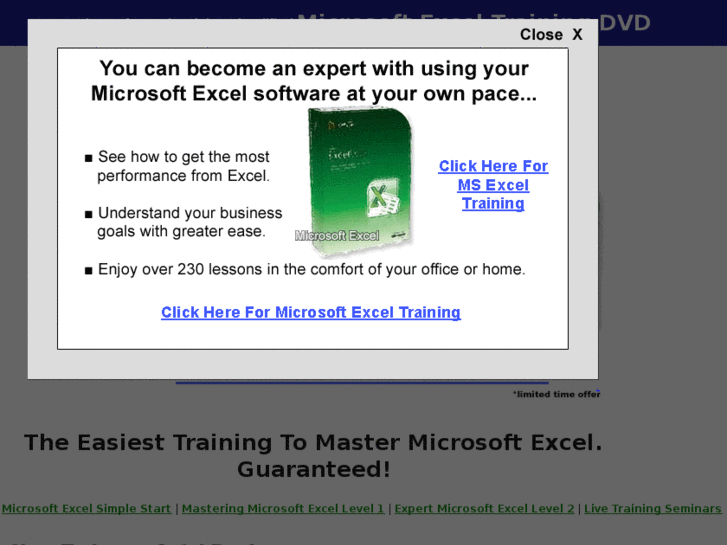 www.exceltrainingdvd.com