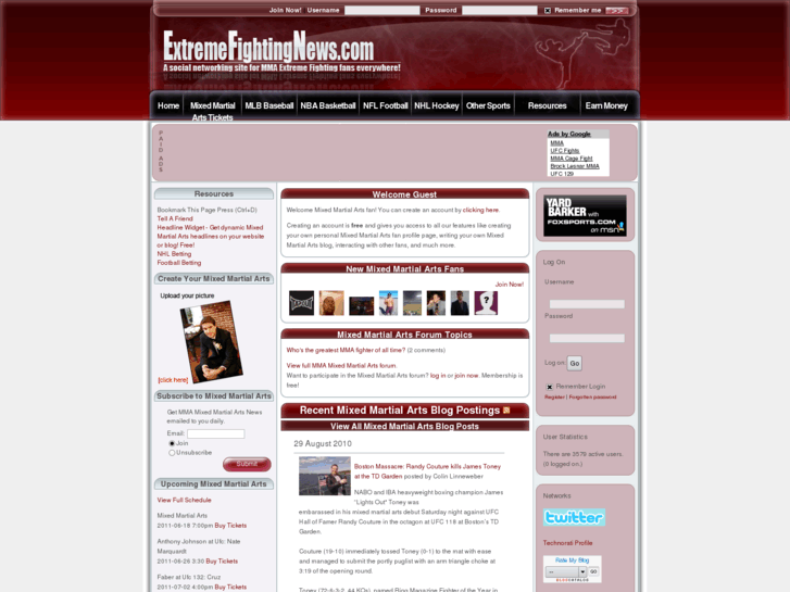 www.extremefightingnews.com