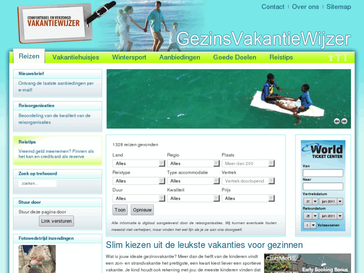 www.gezinsvakantiewijzer.nl