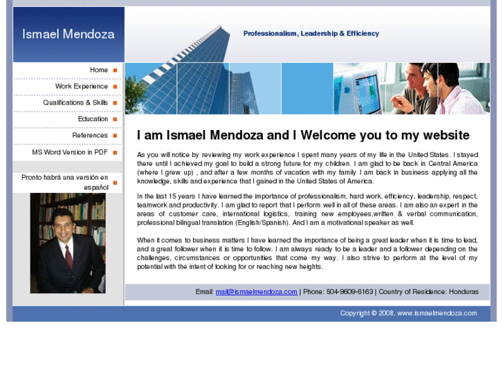 www.ismaelmendoza.com