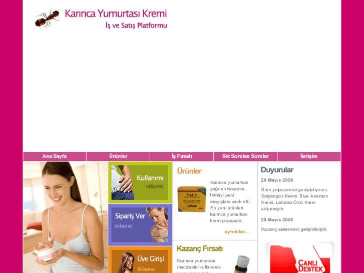 www.karincayumurtasikremi.com