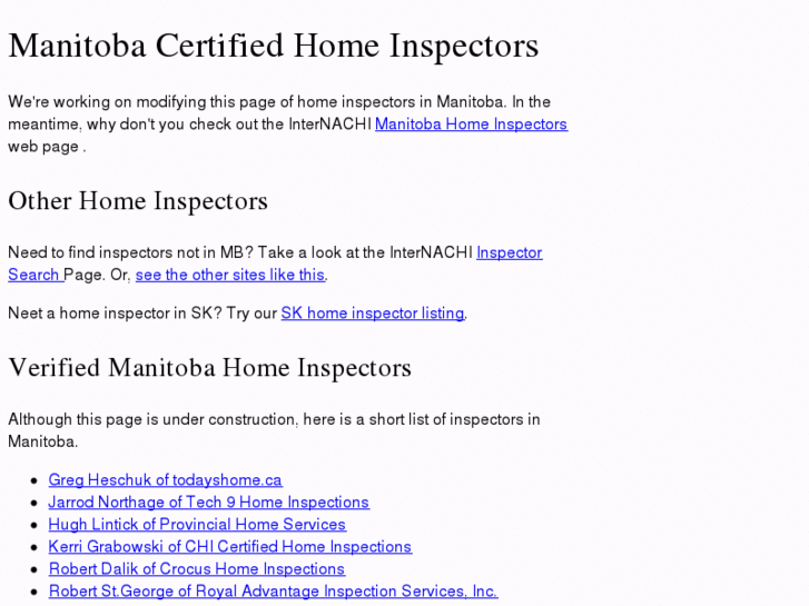 www.manitoba-home-inspector.net