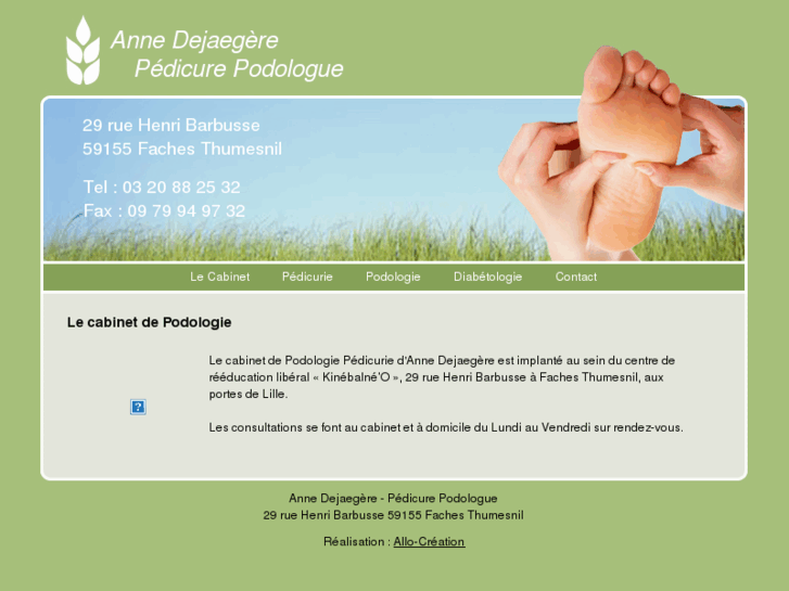 www.pedicure-podologue-lille.com