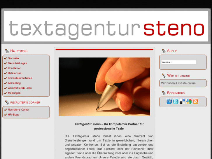 www.textagentur-steno.de