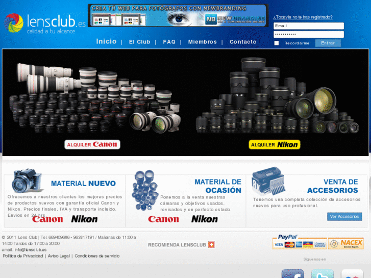 www.alquilercamaras.com