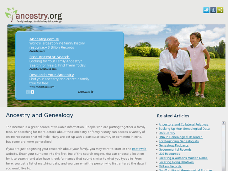 www.ancestry.org