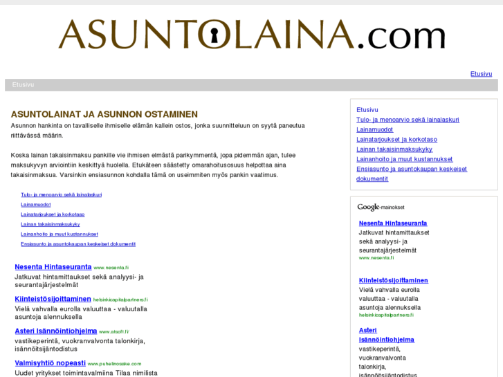 www.asuntolaina.net