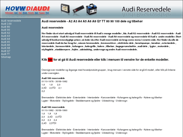 www.audi-reservedele.dk