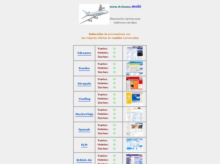 www.aviones.mobi