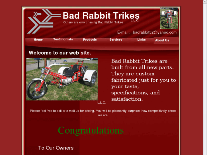 www.badrabbittrikes.com