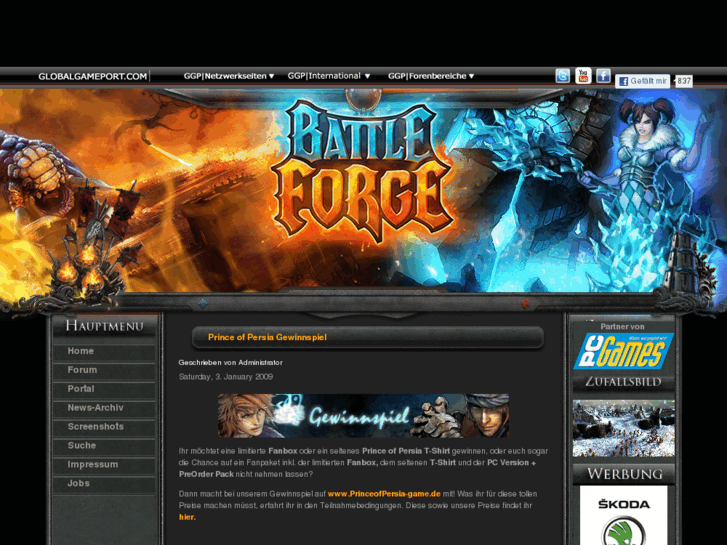 www.battle-forge.de