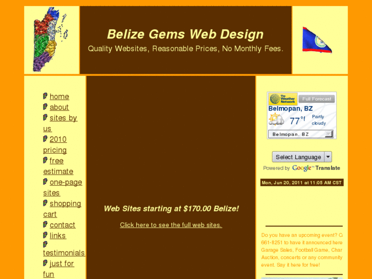 www.belizegemswebdesign.com