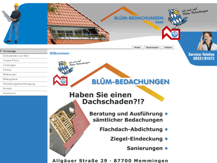 www.bluembedachungen.com